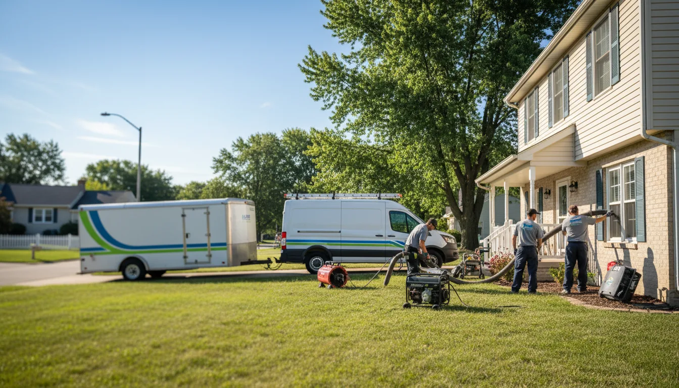 Flooded Basement Restoration And Cleanup With Repair in Ringsted, IA near me